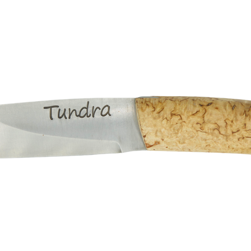 Couteau Droit "Tundra" manche Bouleau Nordique